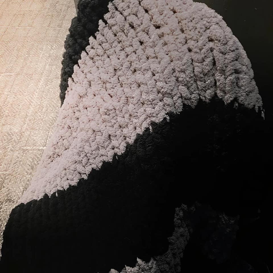 Custom Handmade Chunky Knit Blanket